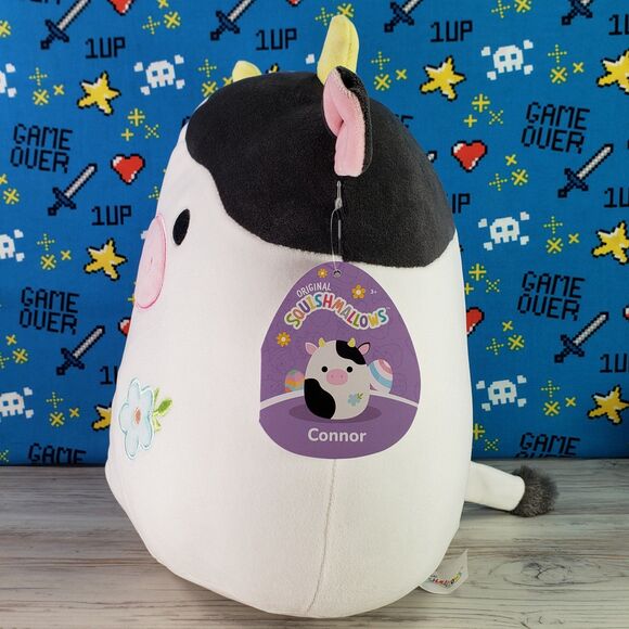 Squishmallow Connor the Cow 11" Collectible Plush NWT - Picture 3 of 8